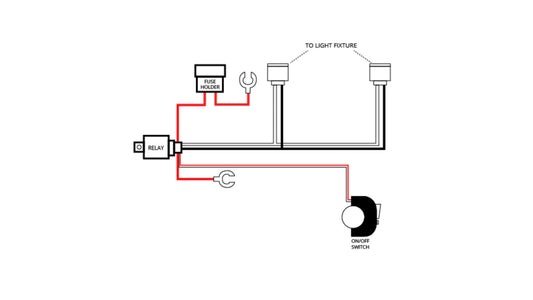 How to Use the Motorbike Relay Wiring Harness to Connect Your Spots