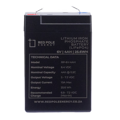 6V 4Ah Lithium Battery x 3 | Magneto replacement batteries