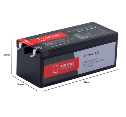 24V 4Ah Garage Door Battery / Lithium Replacement