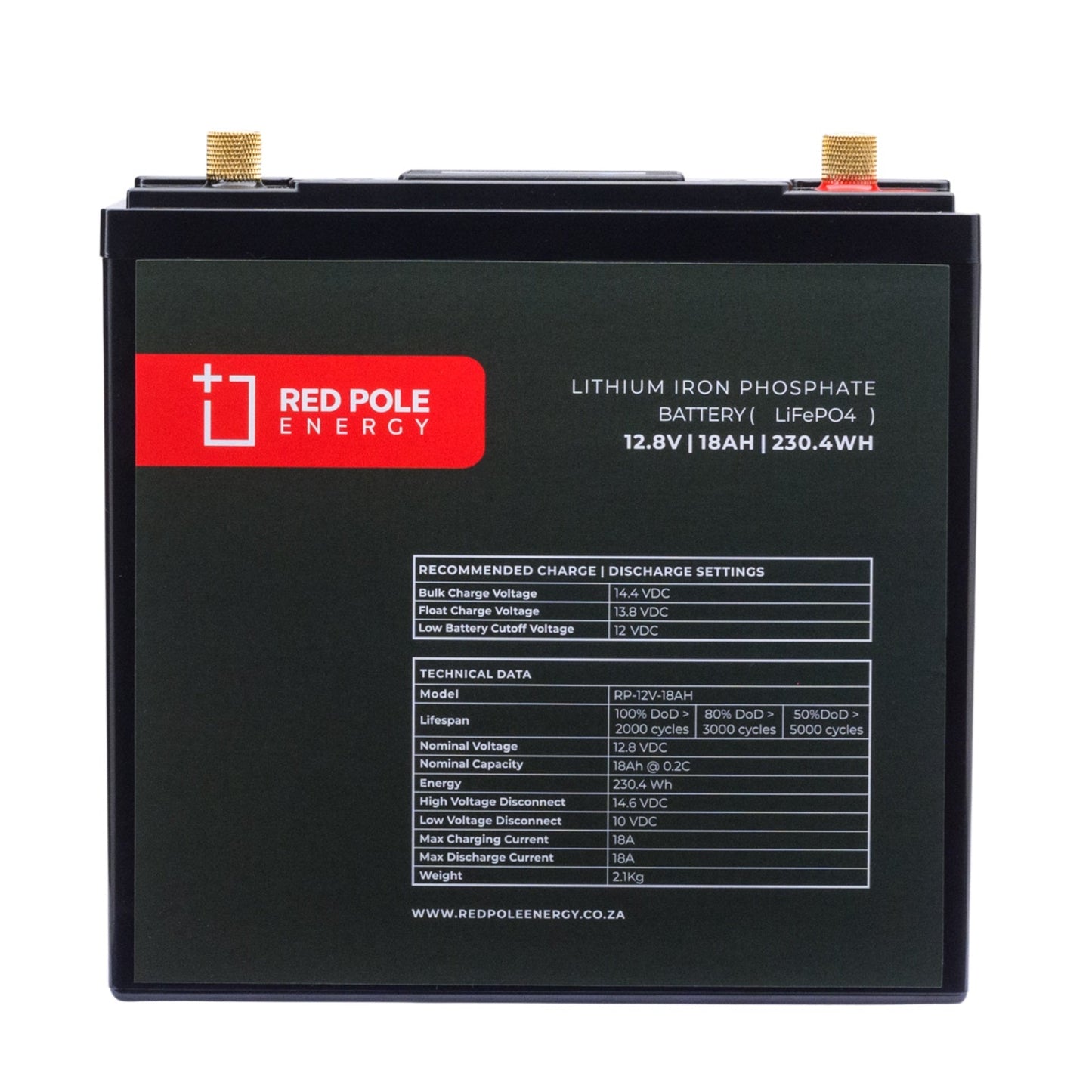 12V 18Ah 230Wh Lithium Battery