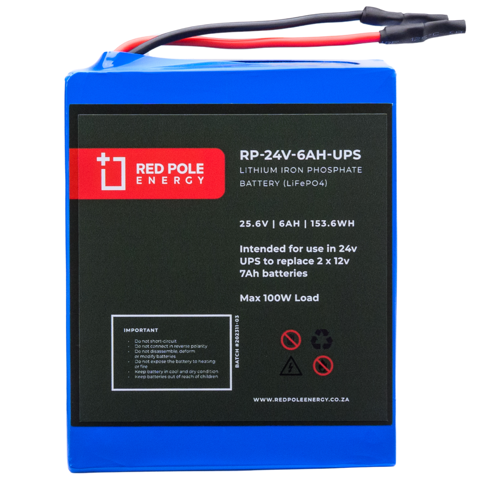 24V 6Ah UPS Lithium Battery Success