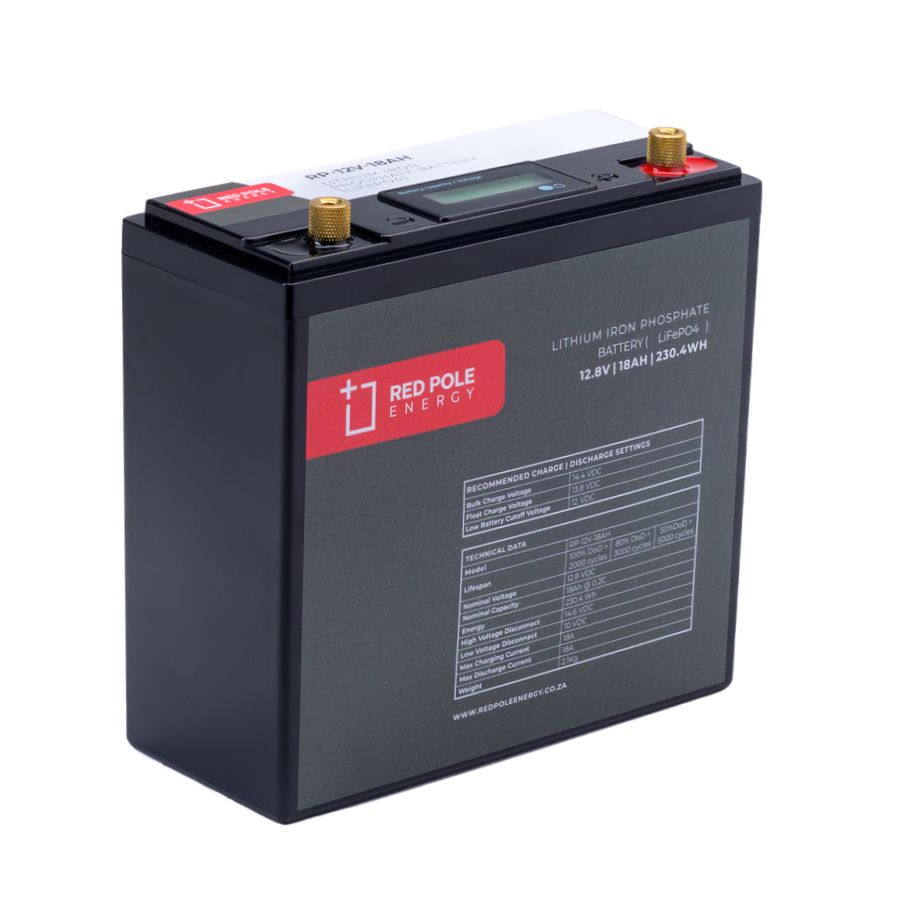 12V 18Ah 230Wh Lithium Battery