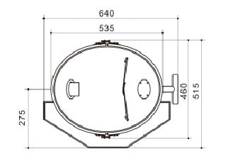 TG1000 Metal Halide Complete Case with Globe