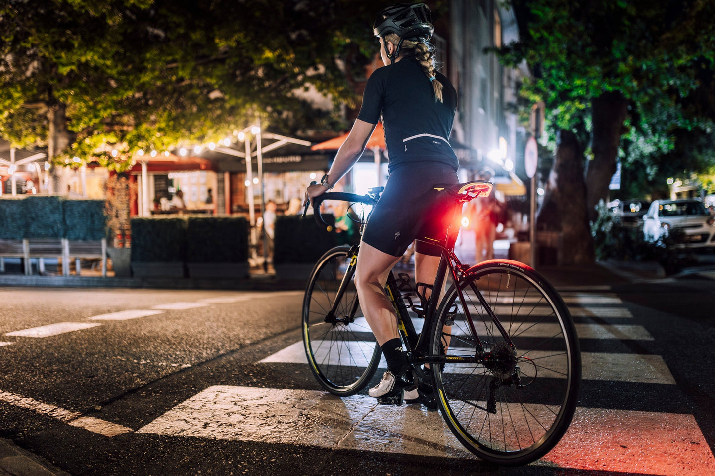 "Flare" Bicycle Red Tail Light