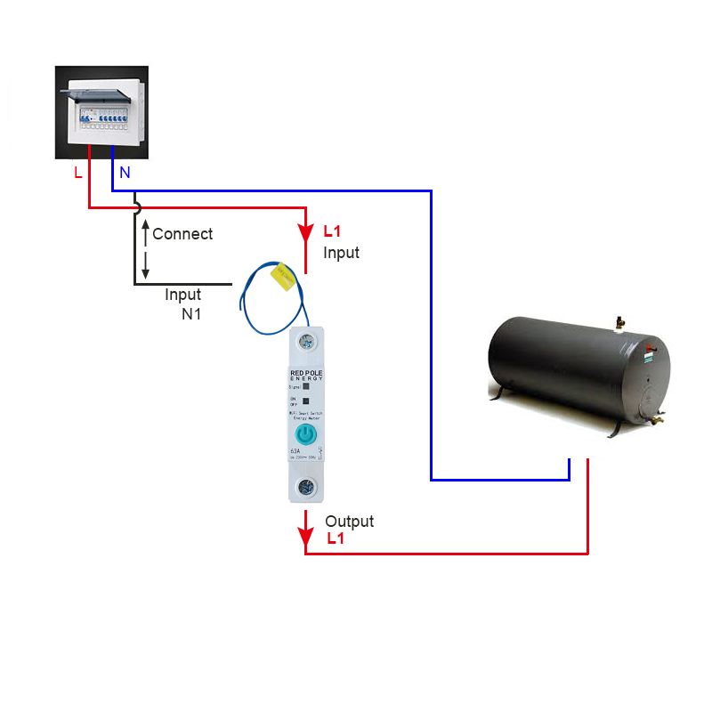 5kW Smart Wi-Fi Switch & Energy Monitor