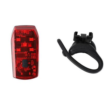 3 x Sensor Bicycle Red Tail Light