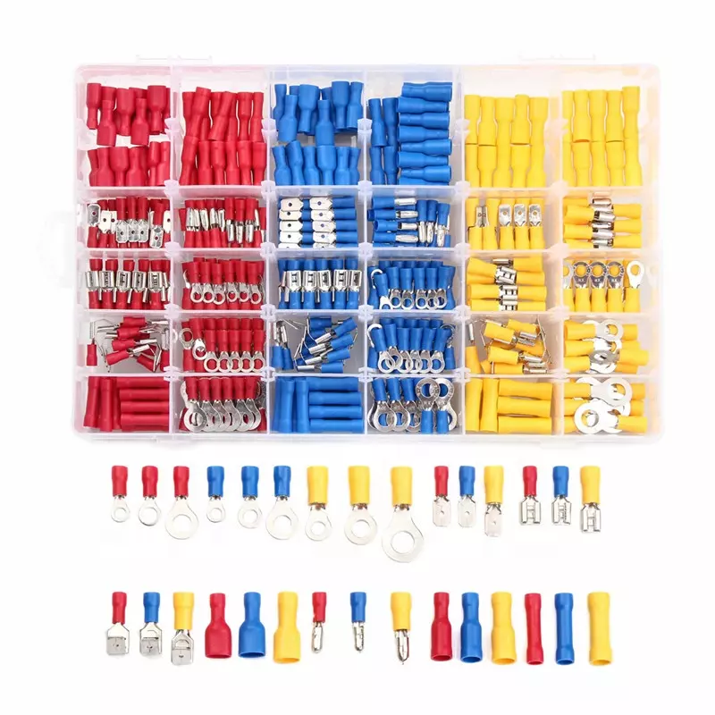 480pcs Electrical Crimp Connectors and Terminals Set