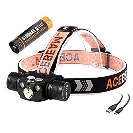 Extreme Lights | Acebeam H30 LED Rechargeable Headlamp | the best Headlamps ever!