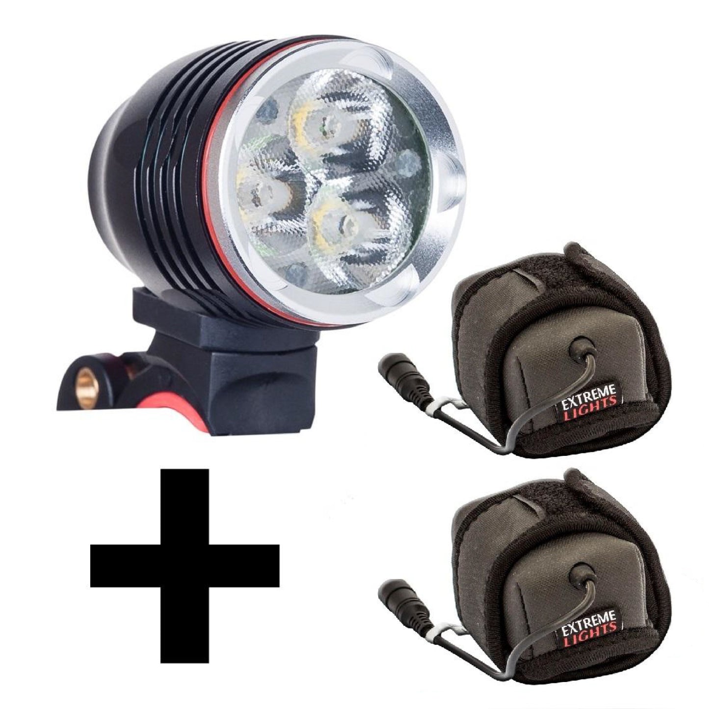 Extreme Lights Endurance Cycle Light Combo