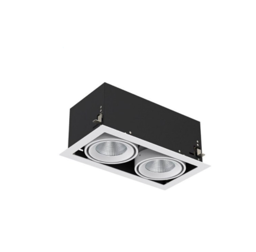 PR Tilt Grill Light - 2 x 30W - 4000K