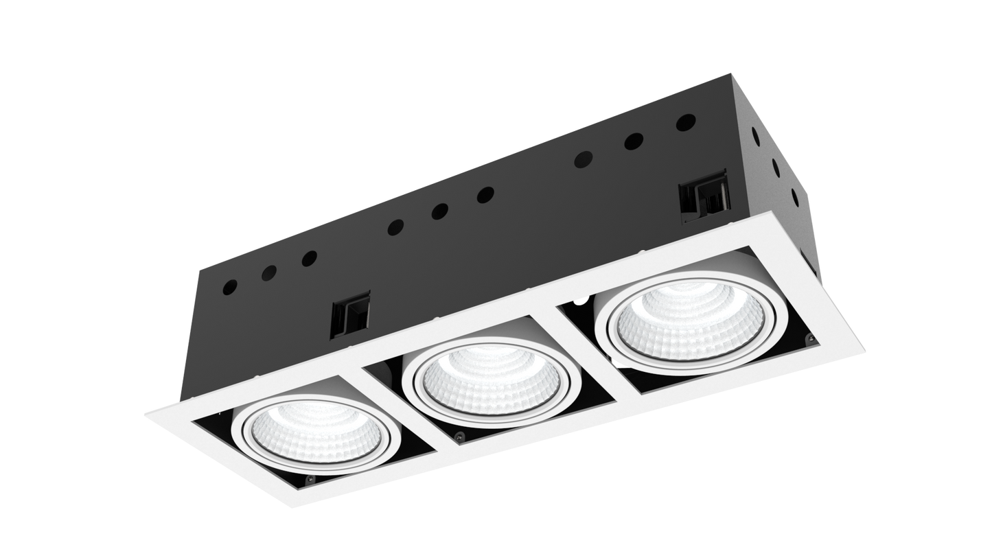 PR Tilt Grill Light - 3 x 30W - 4000K