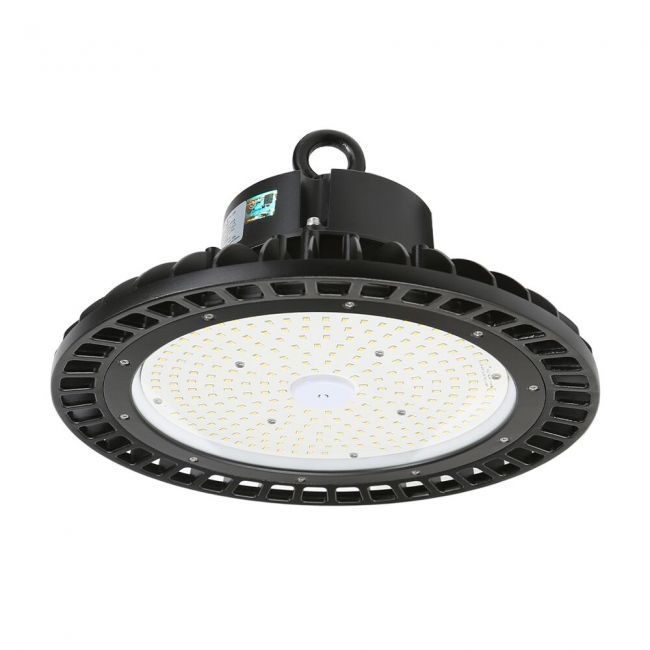 100W UFO LED High Bay Flood Light 6500K Black